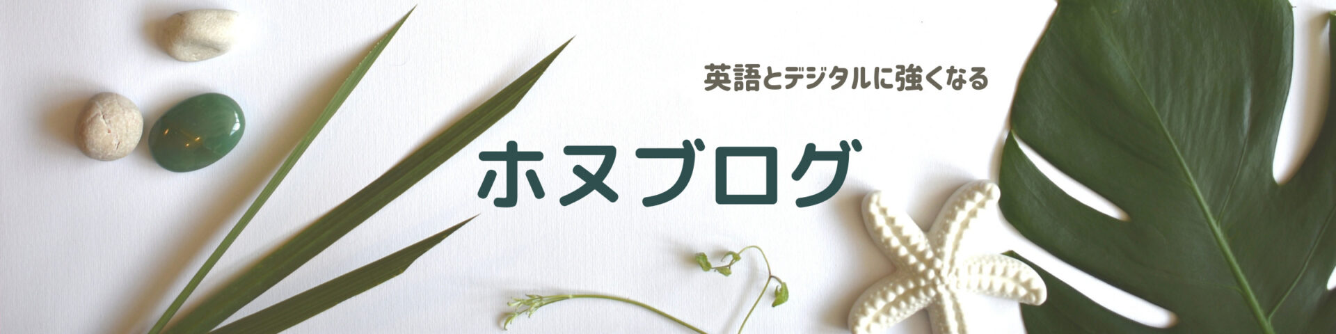 ホヌブログ 英語とデジタルライフに強くなるブログ 毎日を楽しく便利に